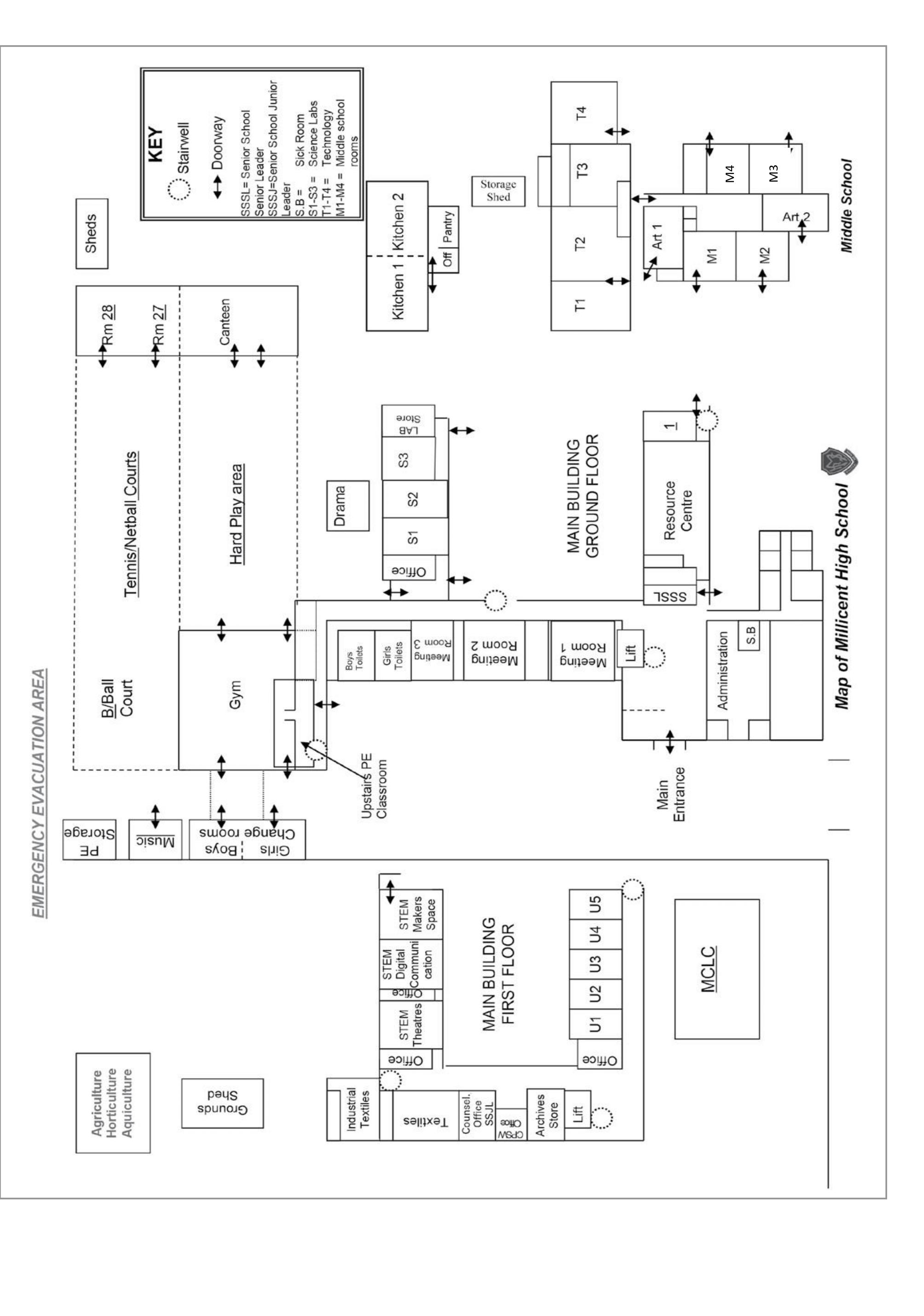 MHS School Map 2020